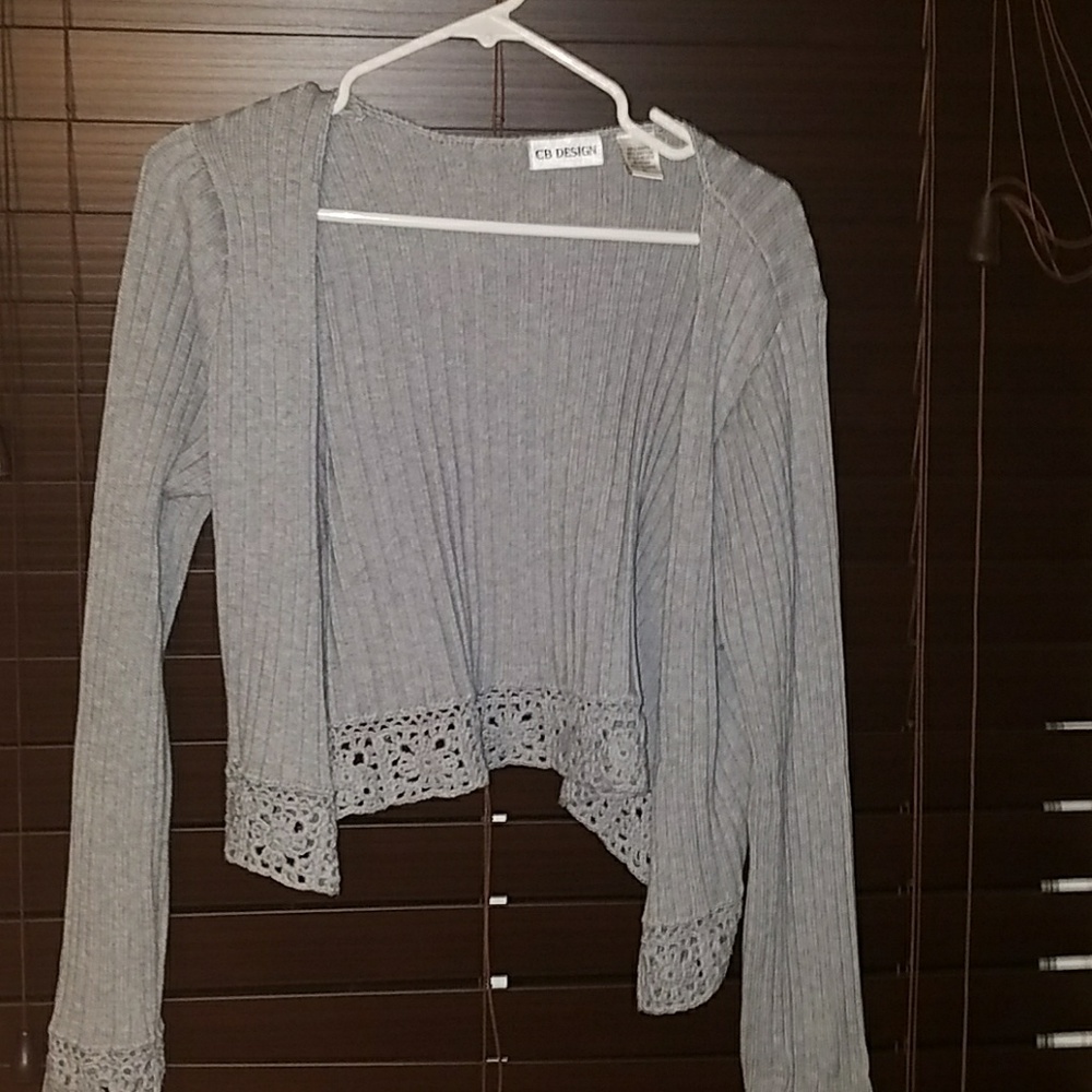 Mini Grey Cardigan